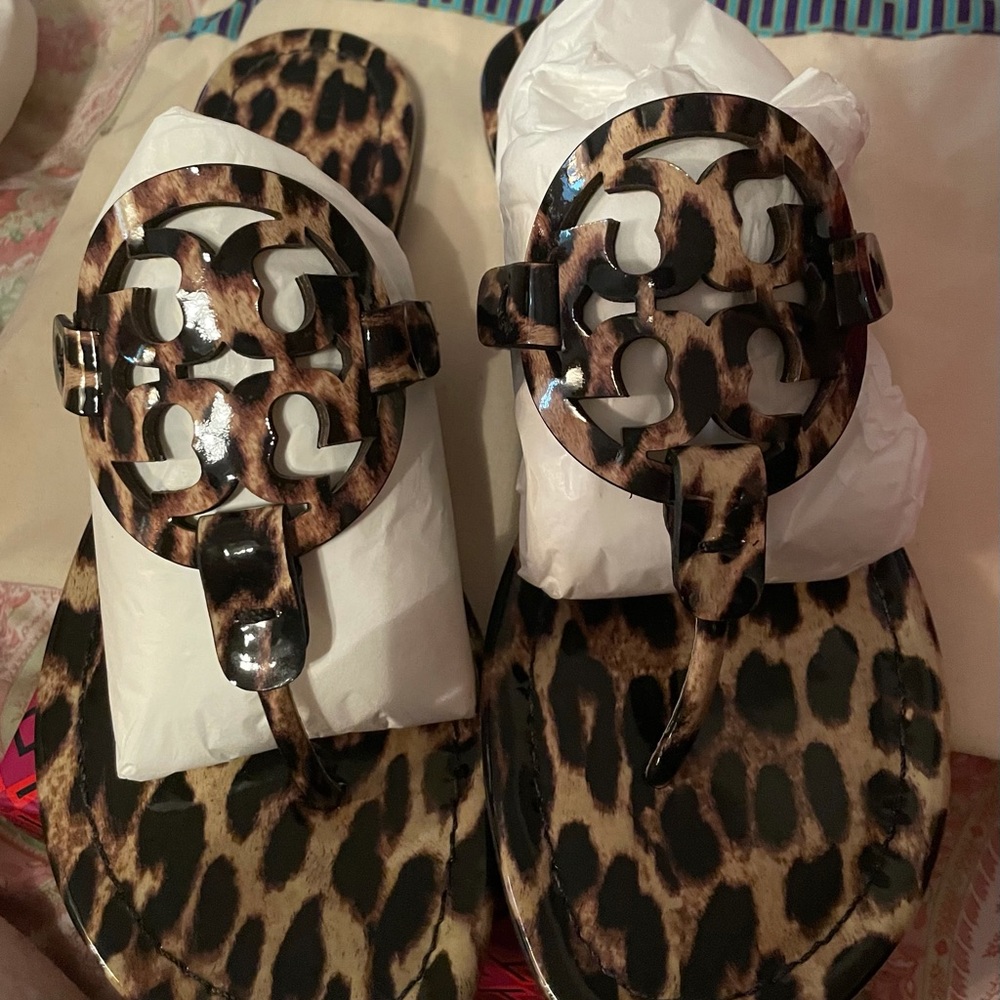Tory Burch Miller Leopard Print with Dust bag